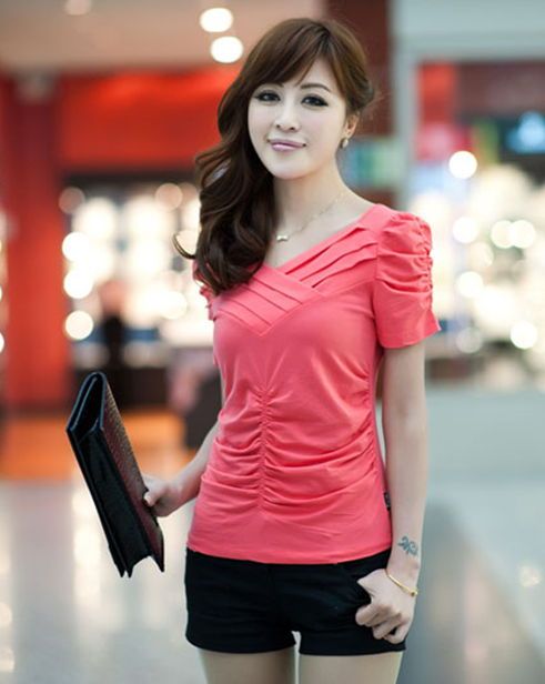 2015 summer Celebrity style Women Sexy Deep V Neck Pure white Long
