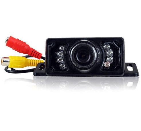 Wireless 7 IR Car Reversing Backup Camera + 4.3" LCD Foldable Monitor Car Rear View Kit