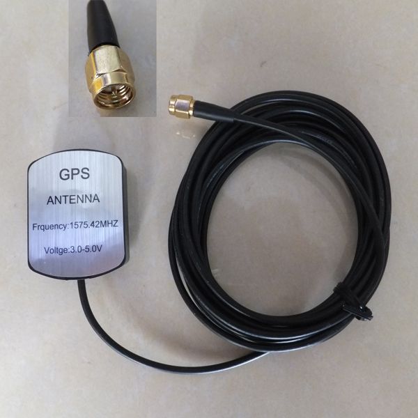 2017 3m/10ft Car Vihecle External Gps Antenna Sma Male Connector With Mount From