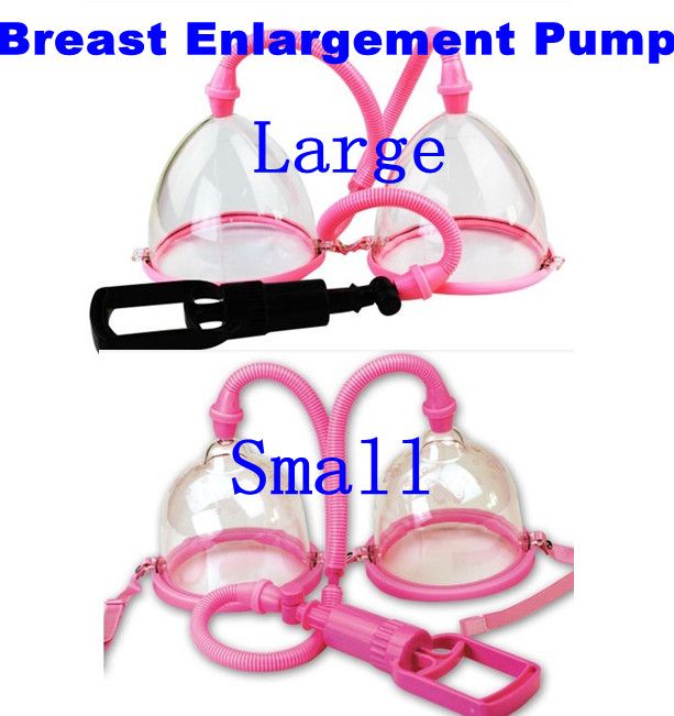 Adult Games Plastic Manual Vacuum Suction Breast Enlarger Enhancer Pump