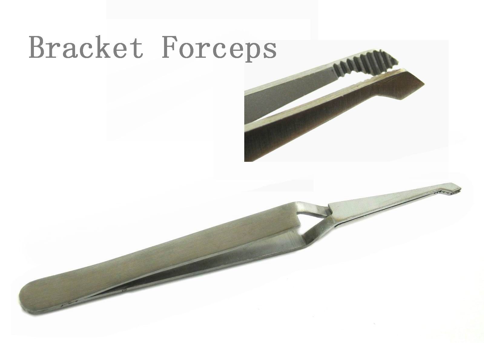 Dental Lab Bracket Forceps Tweezers Instruments Brand New Serrated Tips