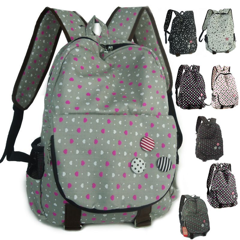 nobility casual backpack middle school students school bag girls ...