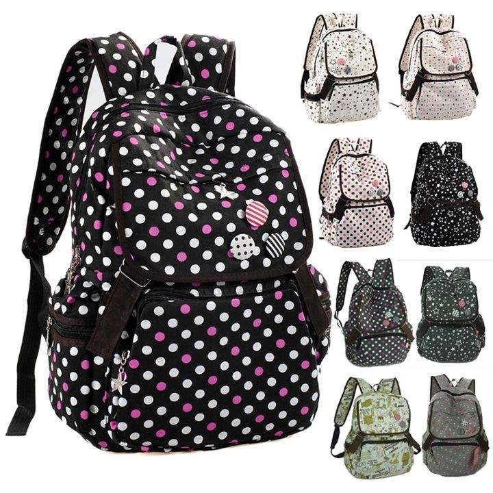 ... backpack middle school students school bag girls canvas bag preppy