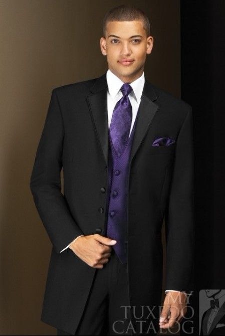 Custom Made Black Four Buttons Groom Tuxedos Best Man Notch Lapel Groomsmen Men Wedding Suits Bridegroom (Jacket+Pants+Tie+Vest) H781