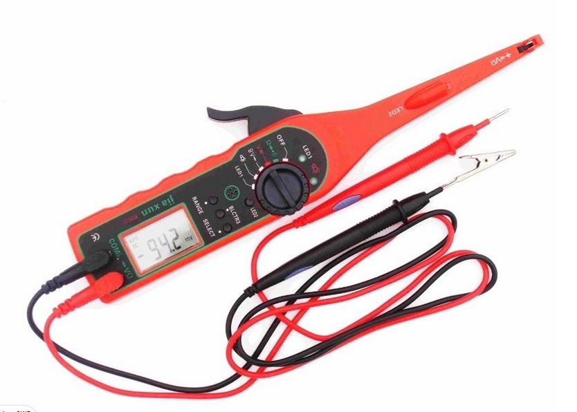 Multi Meter Tester Auto Circuit Tester 0-380Volt Multimeter+Lamp+Probe ...