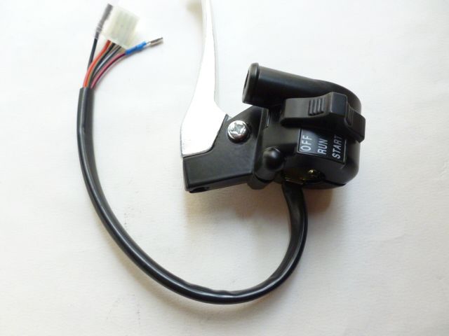 OEM PW PY50 Right Throttle Housing Switch with Lever FOR YAMAHA PW50 GT50 PEEWEE LONCIN JIANSHE PY50