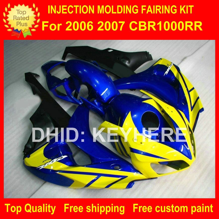ABS Plastic fairing kit for HONDA CBR1000RR 06 07 CBR 1000RR 2006 2007 fairings motorcycle parts body work aftermarket yellow blue black G1a, Same as picture
ABS Plastic fairing kit for HONDA CBR1000RR 06 07 CBR 1000RR 2006 2007 fairings motorcycle parts body work aftermarket yellow blue black G1a, Same as picture