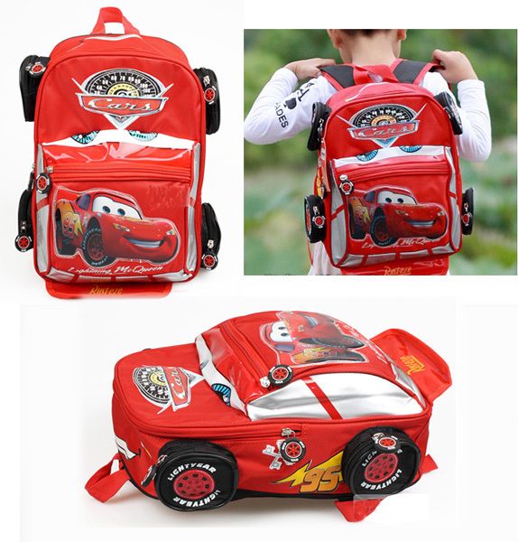 Cars Backpack, Kids Bag With Car Shape, School Bag, Children Backpack