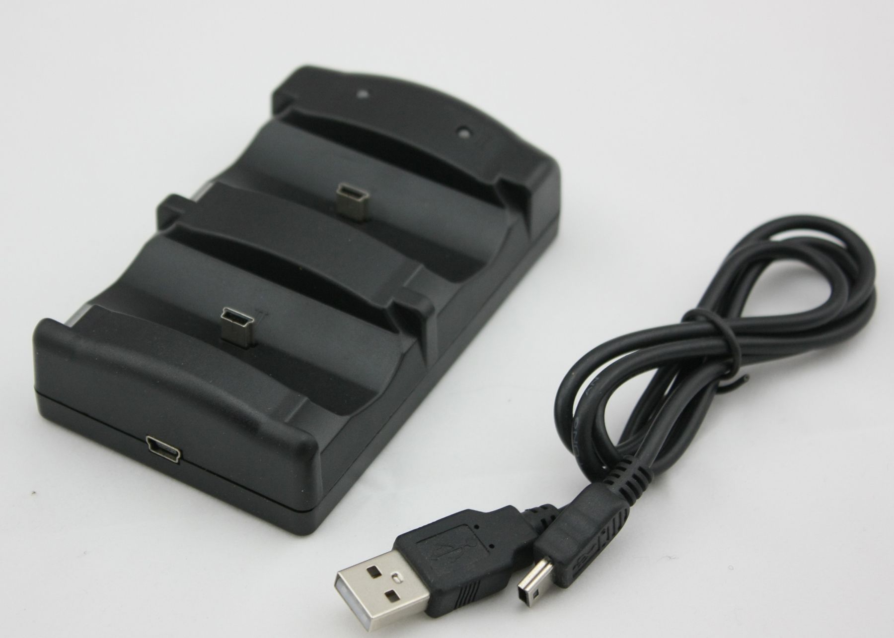 New Black Usb Powered Dual Charging Dock Charger For Ps3 Wireless Controller Battery Tools Buy