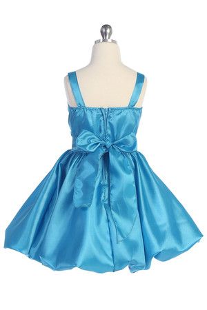 Lovely Blue Silver Purple Straps Flower Girls' Dresses Girls' Formal Dresses Princess Pageant Skirt Holidays Brithday Skirt SZ 2-10 HF513007