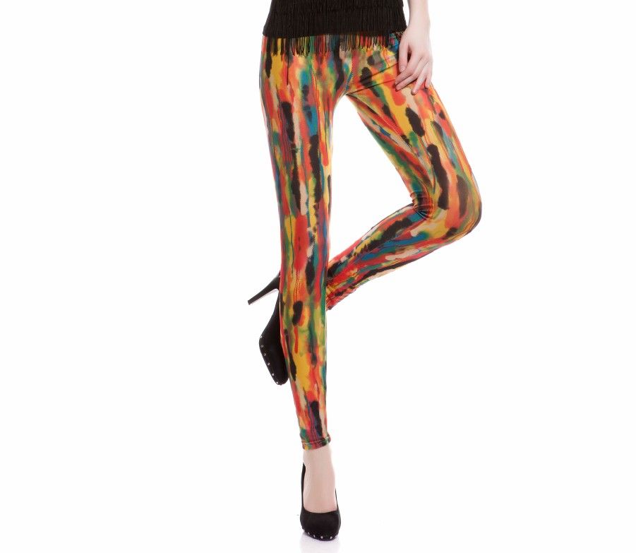 colourful gym tights