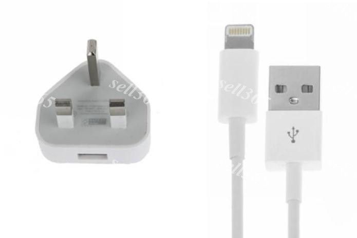 2 in 1 charger for iphone 5 uk plug wall