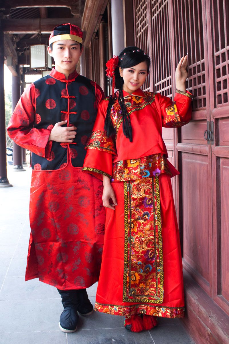 chinese wedding suit