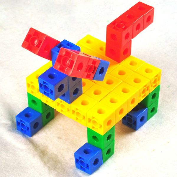 box of building blocks