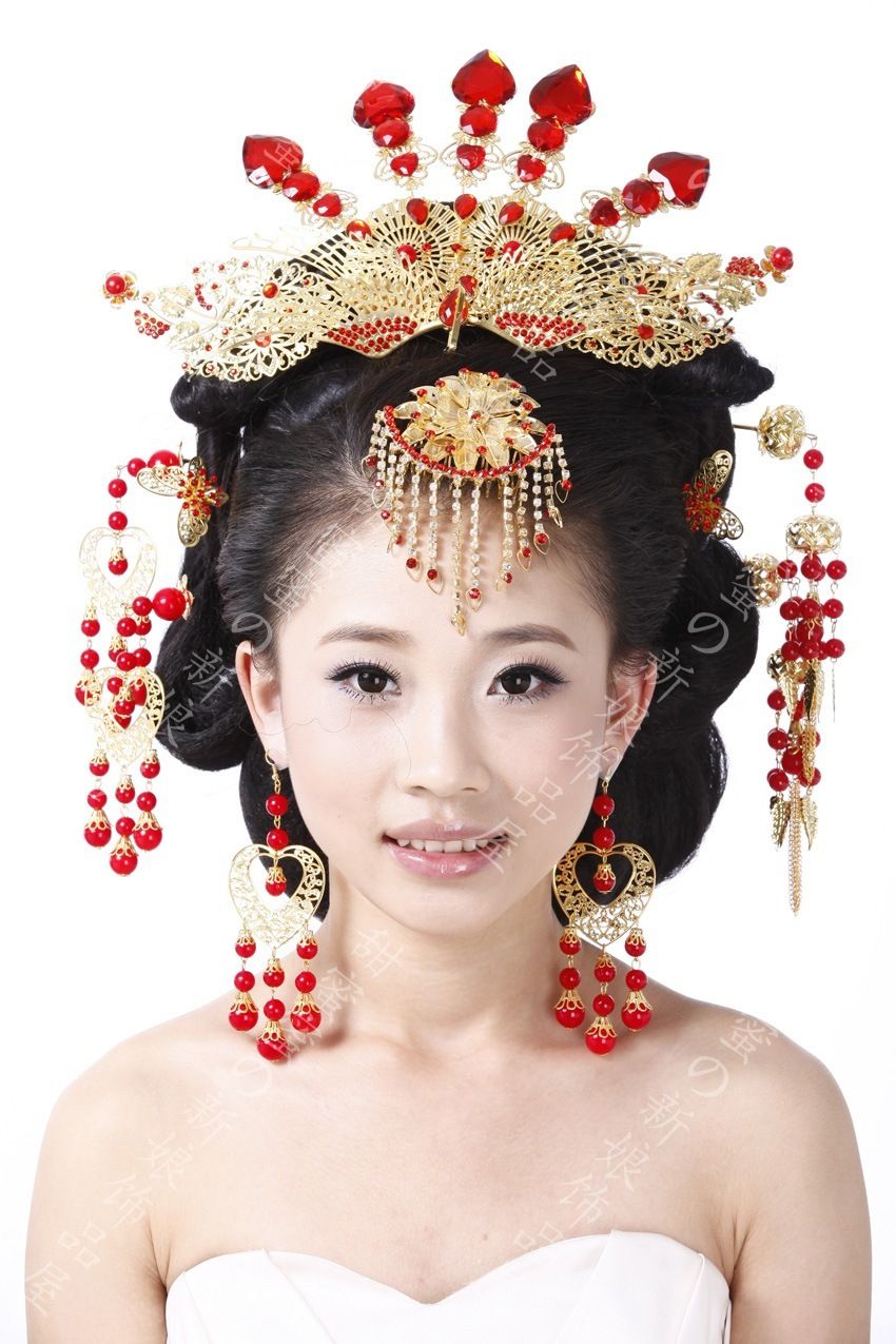 2017 Costume Hanfu Bride Hair Accessory Chinese Style Wedding