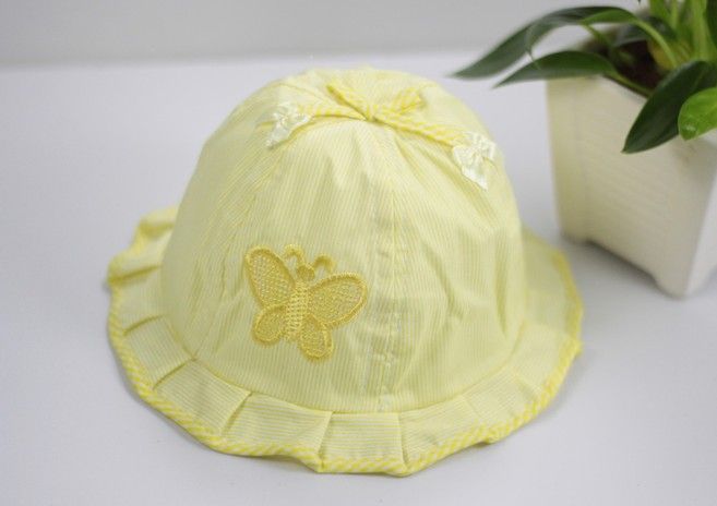Cotton fight network children's bucket hats baby sun hat baby sun hat bonnet
