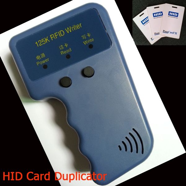 HID Prox Card II Reader & Writer Duplicator 125K RFID Copier Software