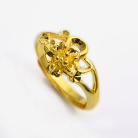 ... gold shop in Hong Kong high imitation gold plated wedding rings carved