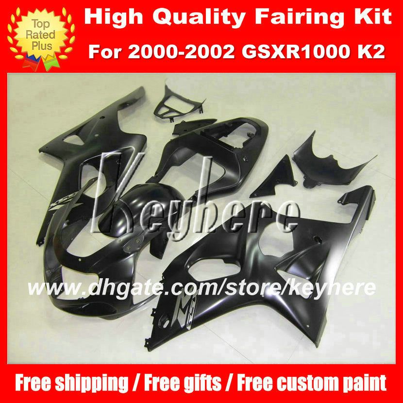 Custom race fairing kit for SUZUKI GSX R1000 2000 2001 2002 GSXR1000 00 01 02 K2 fairings G2c popular all black aftermarket motorcycle parts, Same as picture
Custom race fairing kit for SUZUKI GSX R1000 2000 2001 2002 GSXR1000 00 01 02 K2 fairings G2c popular all black aftermarket motorcycle parts, Same as picture