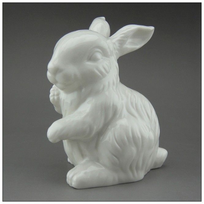Wholesale The Ceramic Rabbit Furnishing Decoration Arts & Crafts China