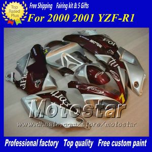 7 Regali carenatura moto da corsa personalizzata per YAMAHA 2000 2001 YZF-R1 00 01 YZFR1 00 01 YZF R1 YZFR1000 carene set zs85