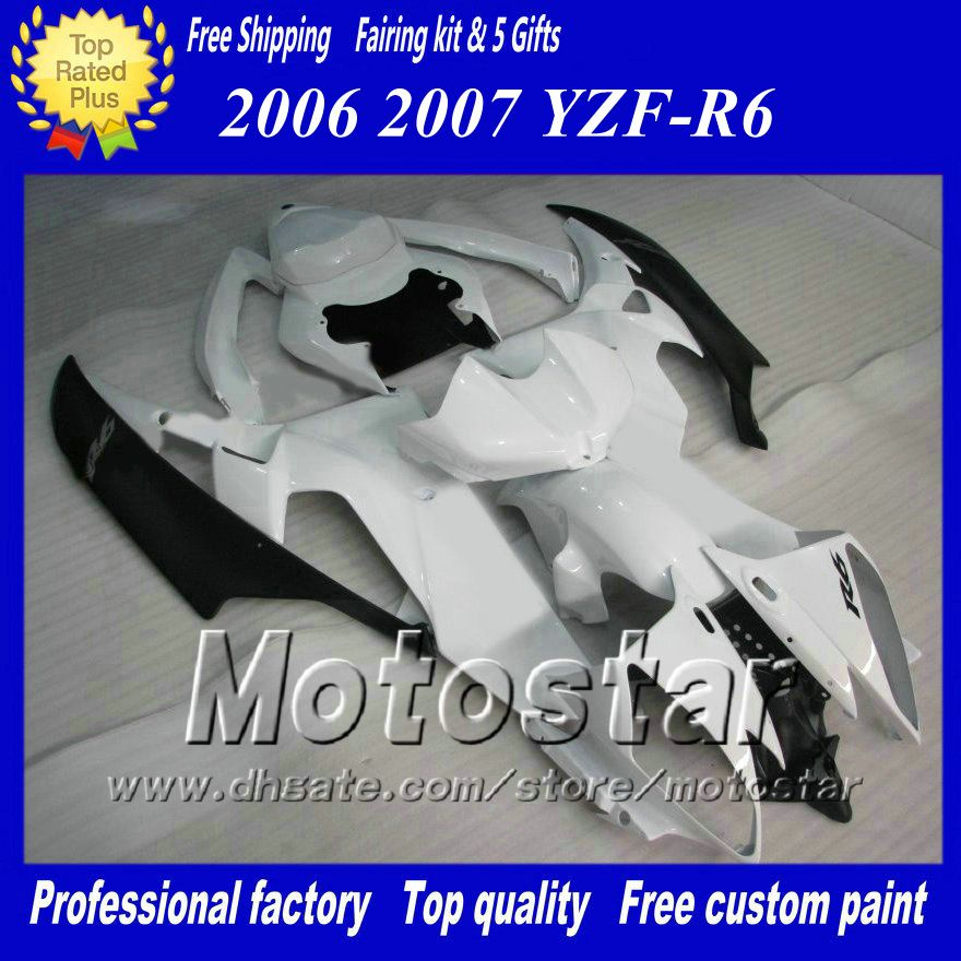 Racing fairing kit for YAMAHA 2006 2007 YZF-R6 06 07 YZF R6 YZFR600 white black custom Fairings set ab60, Multi-color
Racing fairing kit for YAMAHA 2006 2007 YZF-R6 06 07 YZF R6 YZFR600 white black custom Fairings set ab60, Multi-color