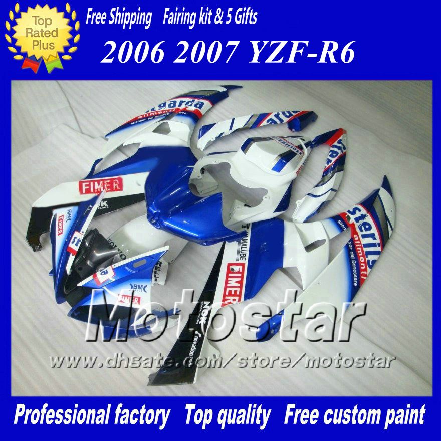 Racing fairing kit for YAMAHA 2006 2007 YZF-R6 06 07 YZF R6 YZFR600 mix color Fimer custom Fairings set ab66, Multi-color
Racing fairing kit for YAMAHA 2006 2007 YZF-R6 06 07 YZF R6 YZFR600 mix color Fimer custom Fairings set ab66, Multi-color