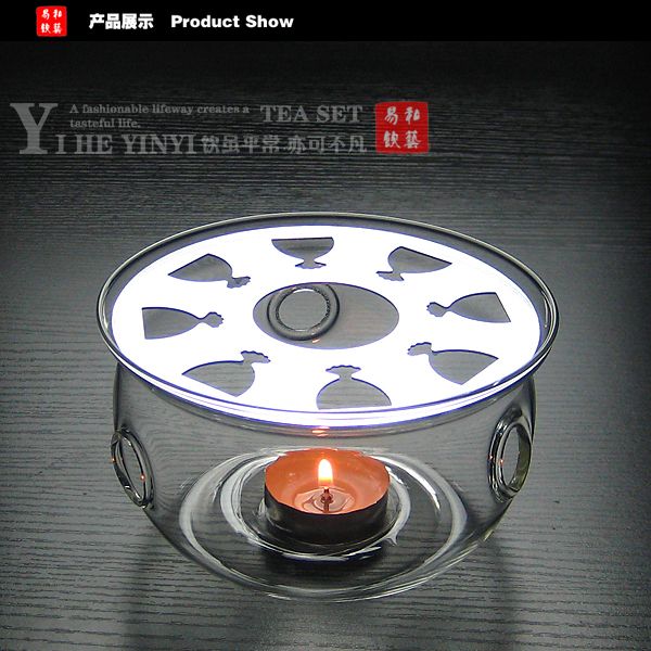 Glass Tealight Warmer Base for Teapot,glass Warmer,glass Teapot Warmer