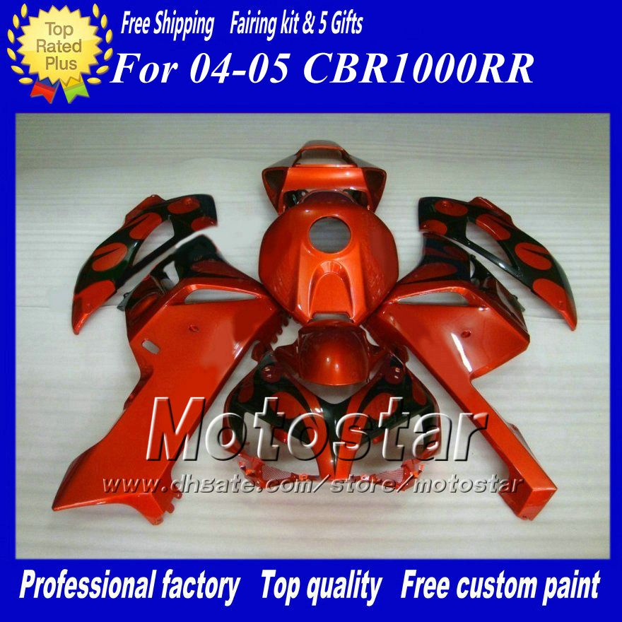 Hi-Quality Injection mold Fairings for HONDA CBR1000RR 2004 2005 CBR1000 RR CBR 1000RR 04 05 motorcycle fairing kits, Multi-color
Hi-Quality Injection mold Fairings for HONDA CBR1000RR 2004 2005 CBR1000 RR CBR 1000RR 04 05 motorcycle fairing kits, Multi-color