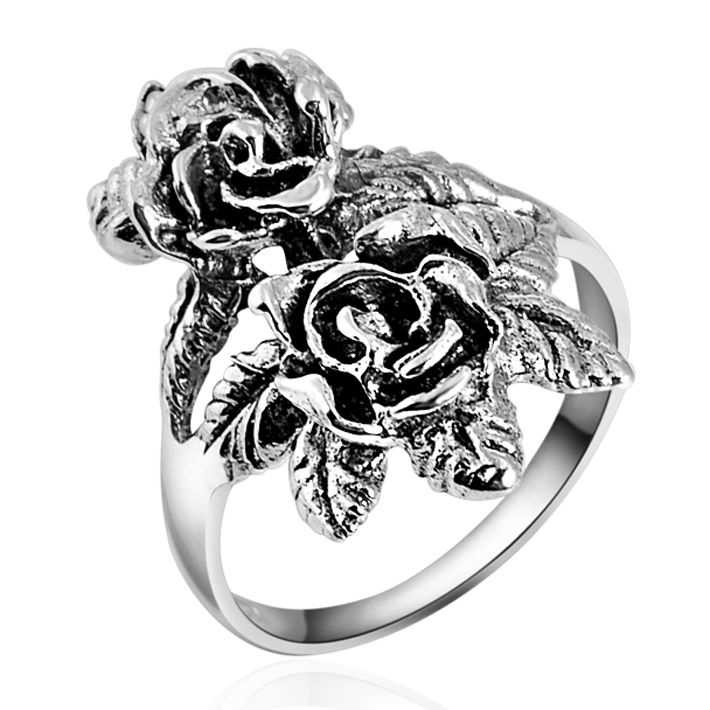 ... Thailand Thai style silver ring inlaid Ring Fashion Women Ring Silver