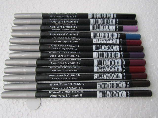 free shipping makeup eyebrow pencil eye/lip liner pencil 1.5g 12colors 12pcs, Mixed color
free shipping makeup eyebrow pencil eye/lip liner pencil 1.5g 12colors 12pcs, Mixed color