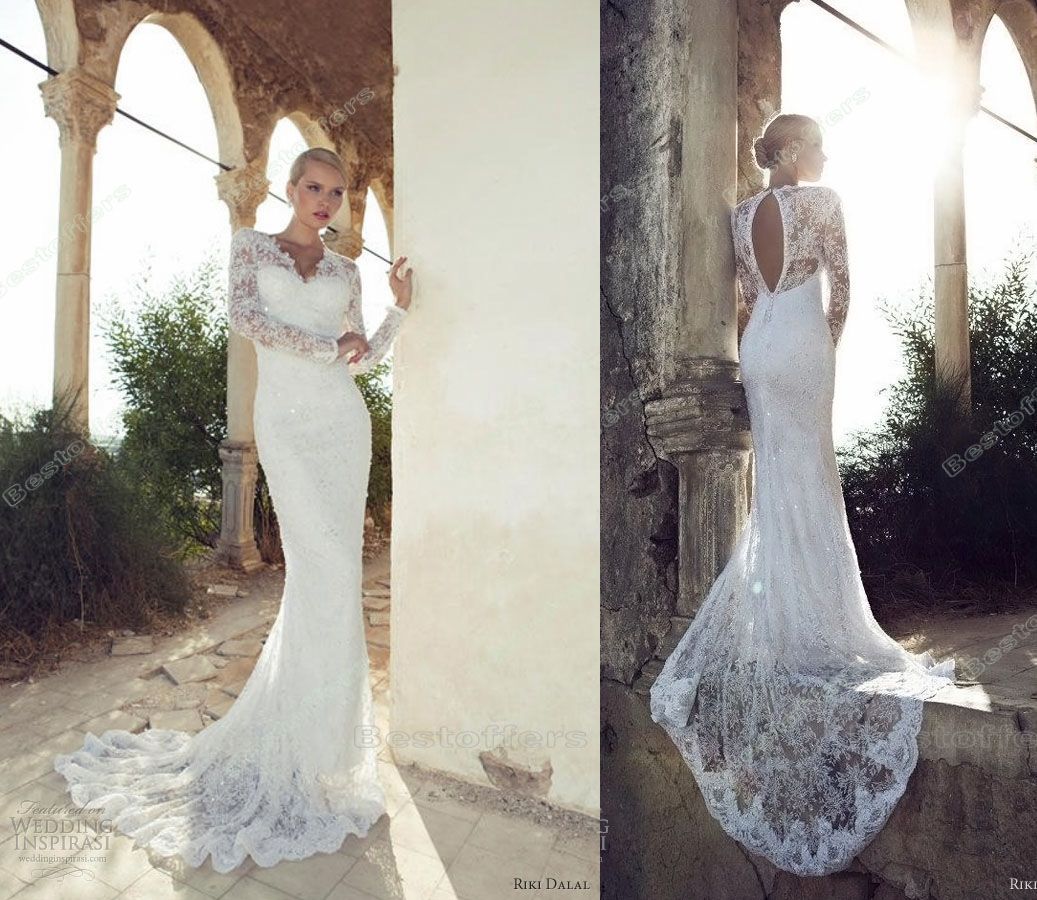 Lace Beach Wedding Dresses