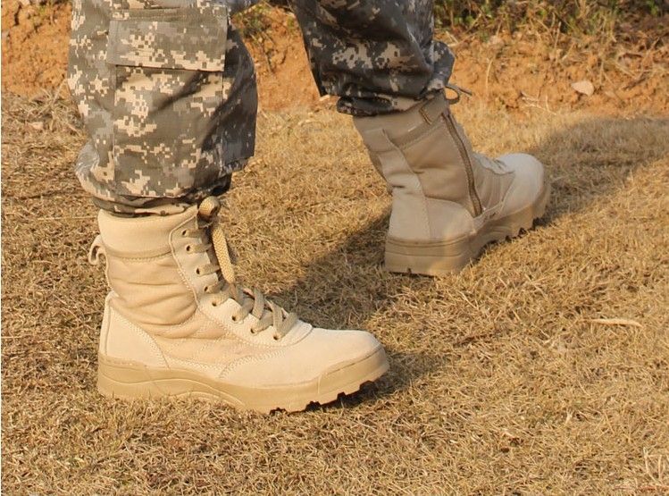 army boots sand