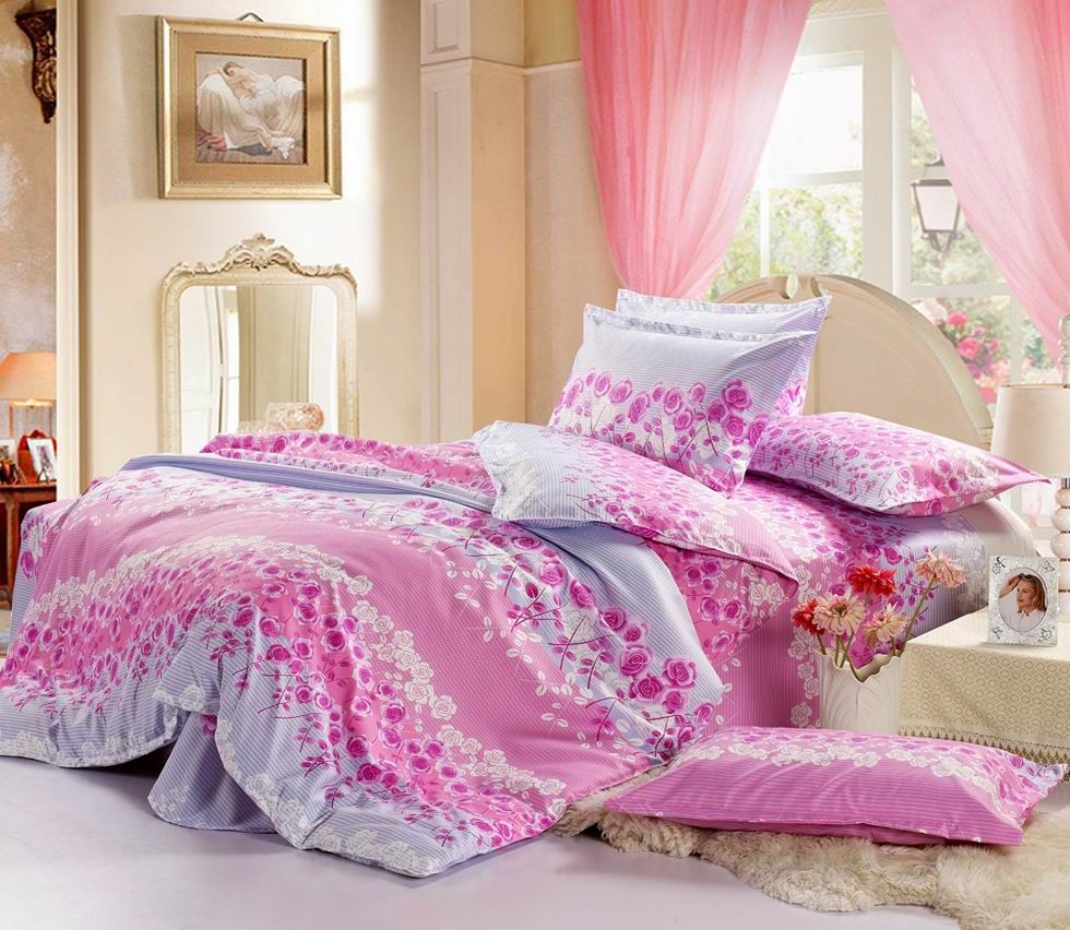 Wholesale Bedding Sets - Buy Beautiful Roses Pattern Bedroom ...