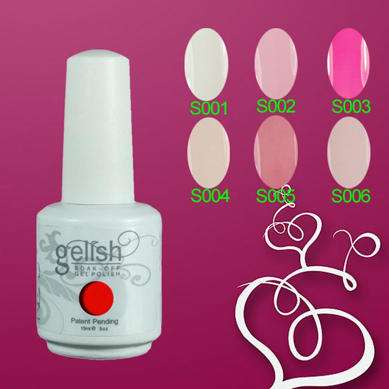 2014 New Hot Gelish Nail Polish Soak Off Nail Gel 15ml 15ml Factory