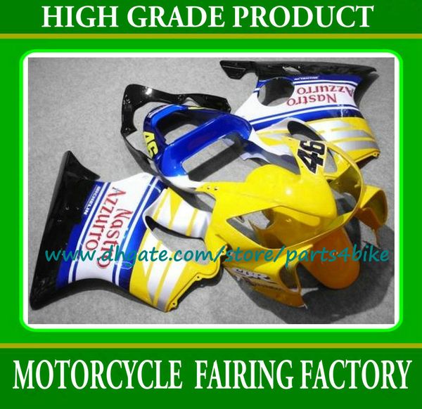 ABS plastic fairing kit for Honda CBR600 01-03 yellow/white Nastro Azzurro body work parts CBR600 F4i 2001 2002 2003 fairings with 7 gifts
ABS plastic fairing kit for Honda CBR600 01-03 yellow/white Nastro Azzurro body work parts CBR600 F4i 2001 2002 2003 fairings with 7 gifts