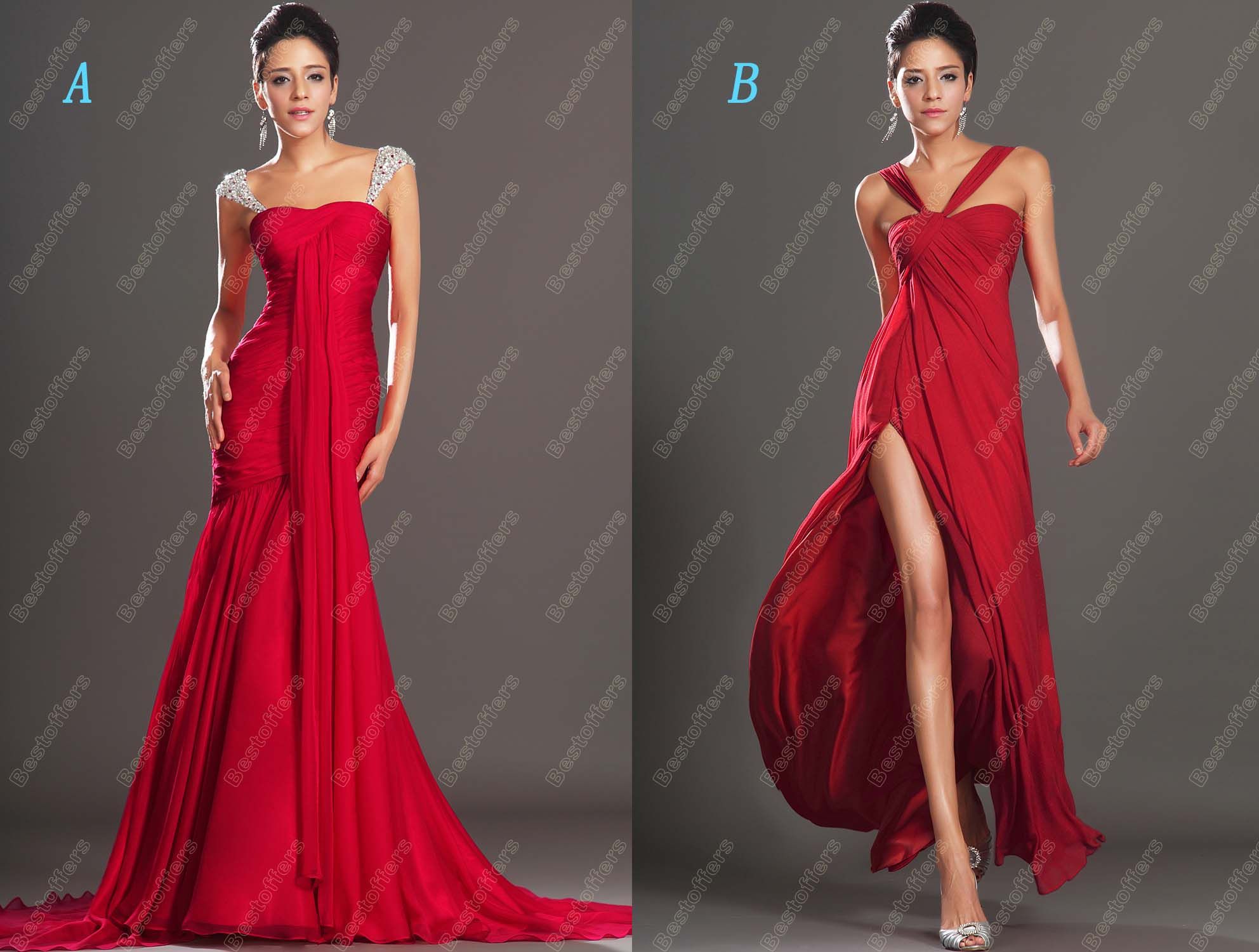 Uob amper quartet High Slit Evening Dress Off The Shoulder Ruffles Long Prom Dresses