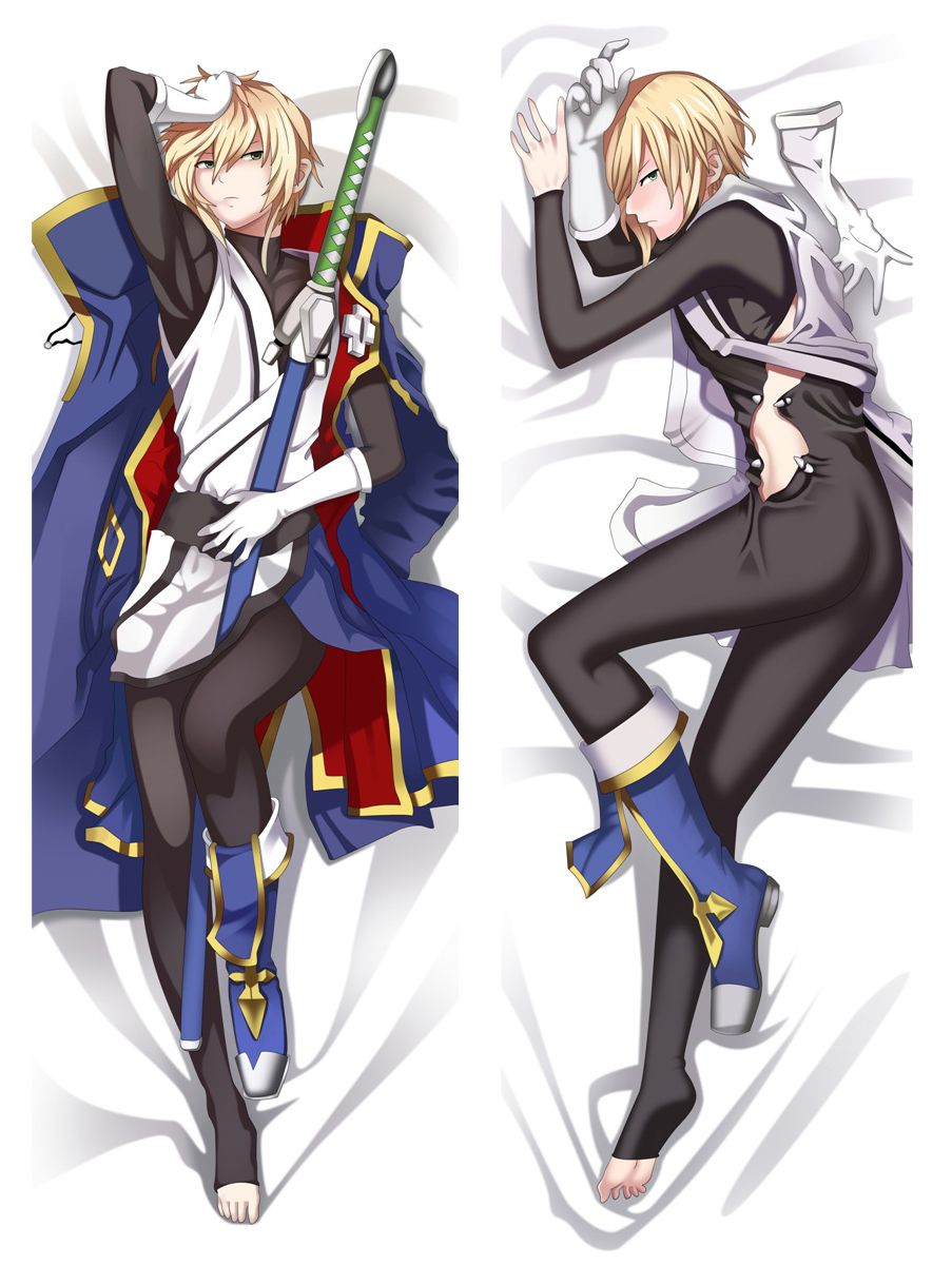 Anime Cartoon Blazblue Boy Poly Microfabric Double-sized ...