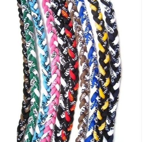 Titanium Sport Accessories Original men kids boys titanium braided 3 ropes tornado necklaces for SPORTS football baseball softball girls mom youth sizes
Titanium Sport Accessories Original men kids boys titanium braided 3 ropes tornado necklaces for SPORTS football baseball softball girls mom youth sizes