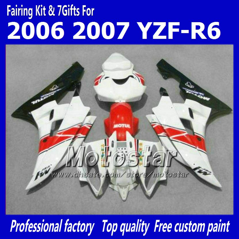7 Gifts fairings kit for YAMAHA 2006 2007 YZF-R6 06 07 YZFR6 06 07 YZF R6 YZFR600 red white custom Fairings set hh43, Multi-color
7 Gifts fairings kit for YAMAHA 2006 2007 YZF-R6 06 07 YZFR6 06 07 YZF R6 YZFR600 red white custom Fairings set hh43, Multi-color