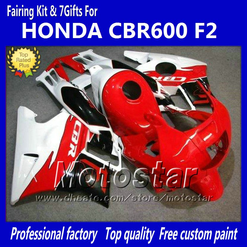Bodywork fairings for HONDA CBR600 F2 91 92 93 94 CBR600F2 1991 1992 1993 1994 CBR 600 red white custom fairings kit jj41, Multi-color
Bodywork fairings for HONDA CBR600 F2 91 92 93 94 CBR600F2 1991 1992 1993 1994 CBR 600 red white custom fairings kit jj41, Multi-color