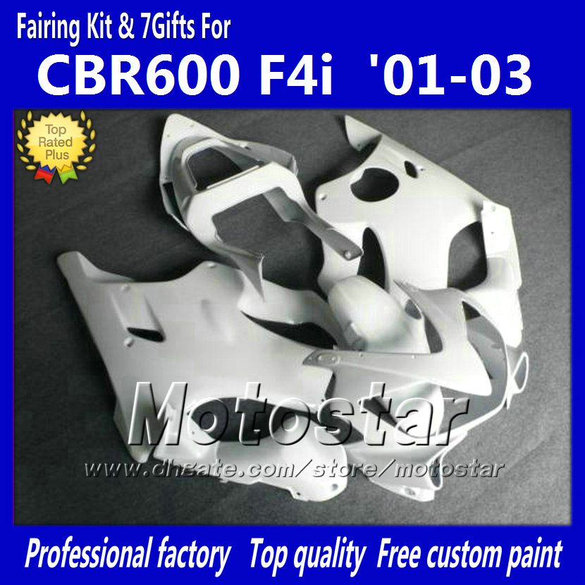 Injection fairings bodywork for HONDA CBR600F4i 01 02 03 CBR600 F4i CBR 600 F4i 2001 2002 2003 glossy white motorcycle fairing set, Multi-color
Injection fairings bodywork for HONDA CBR600F4i 01 02 03 CBR600 F4i CBR 600 F4i 2001 2002 2003 glossy white motorcycle fairing set, Multi-color