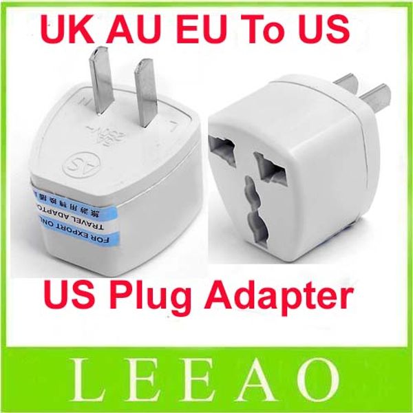 Самая низкая цена 300pcs / серия Universal World Travel Текущий UK / AU / EU к США AC Power Plug адаптер Пут
Самая низкая цена 300pcs / серия Universal World Travel Текущий UK / AU / EU к США AC Power Plug адаптер Пут