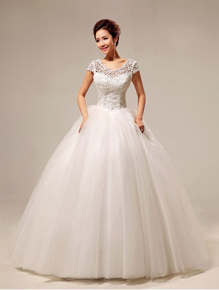 cheap white ball gowns