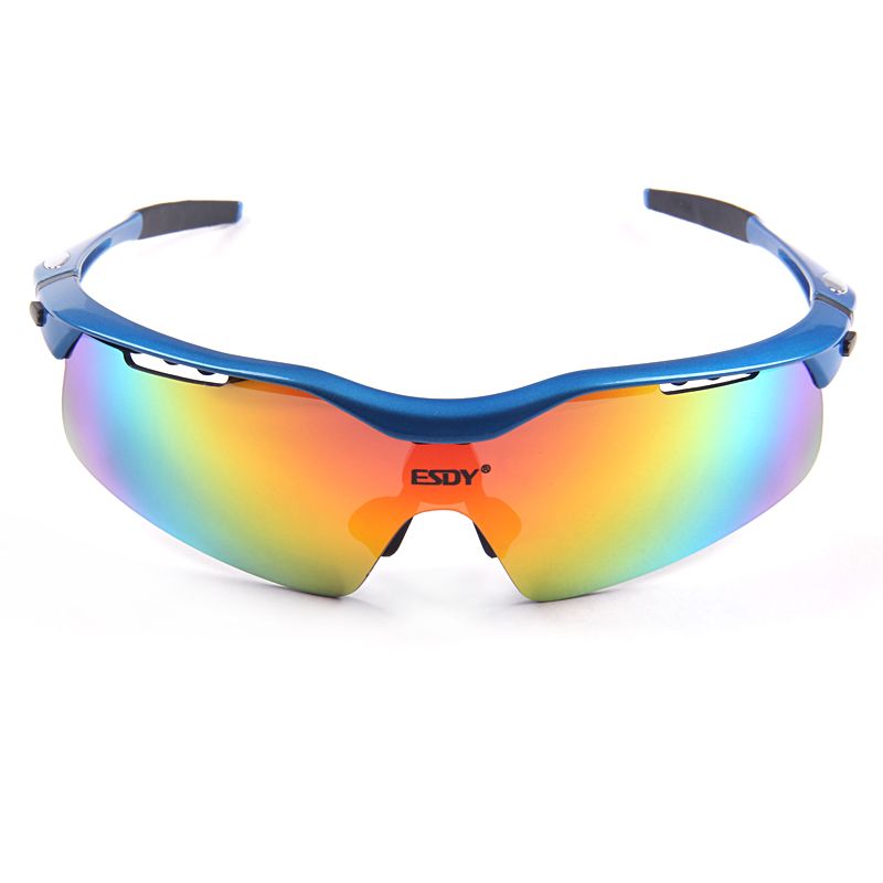 Esdy Sports Glasses 5 Lenses Tr90 Sunglasses Uv400 Unbreakable