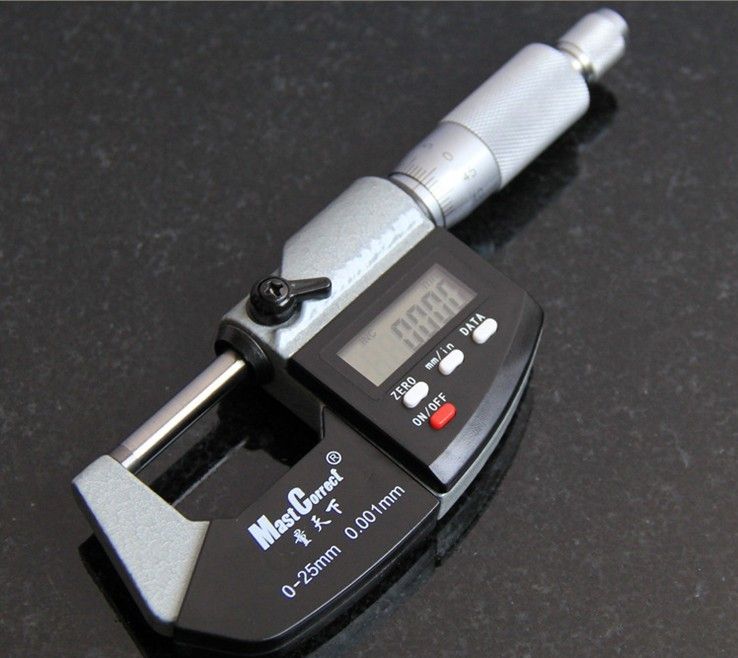 2017 Electronic Digital Micrometers Dial Gauge Outside Micrometer 0
