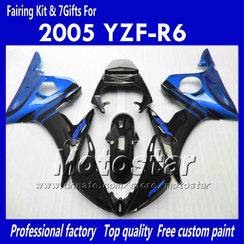 Custom body work fairings for YAMAHA 2005 YZF-R6 05 YZFR6 05 YZF R6 YZF600 blue flame in glossy black ABS Fairing PP19, Multi-color
Custom body work fairings for YAMAHA 2005 YZF-R6 05 YZFR6 05 YZF R6 YZF600 blue flame in glossy black ABS Fairing PP19, Multi-color
