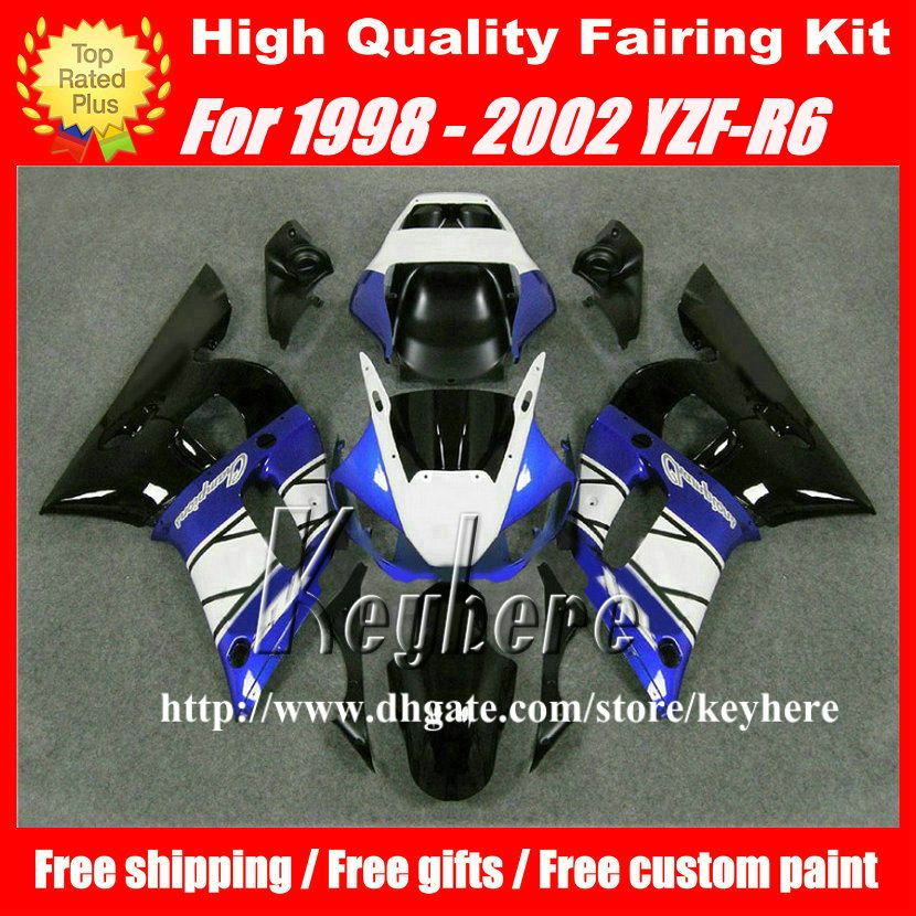 Free 7 gifts fairing kit for YAMAHA YZFR6 1998 1999 2000 2001 2002 YZF600R YZF R6 98 99 00 01 02 fairings G2n blue black motorcycle bodywork, Same as picture
Free 7 gifts fairing kit for YAMAHA YZFR6 1998 1999 2000 2001 2002 YZF600R YZF R6 98 99 00 01 02 fairings G2n blue black motorcycle bodywork, Same as picture