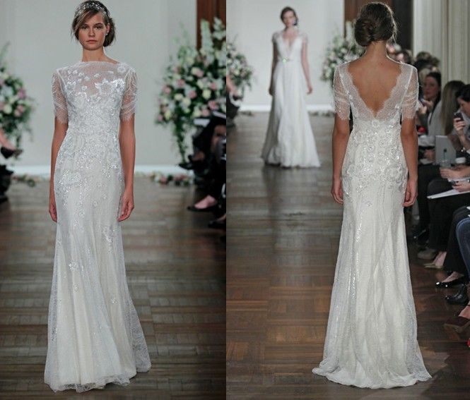 Sequin wedding dress