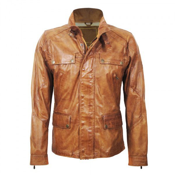 2017 Designer Men Leather Jacket Western Suit Style Leather Jacket 